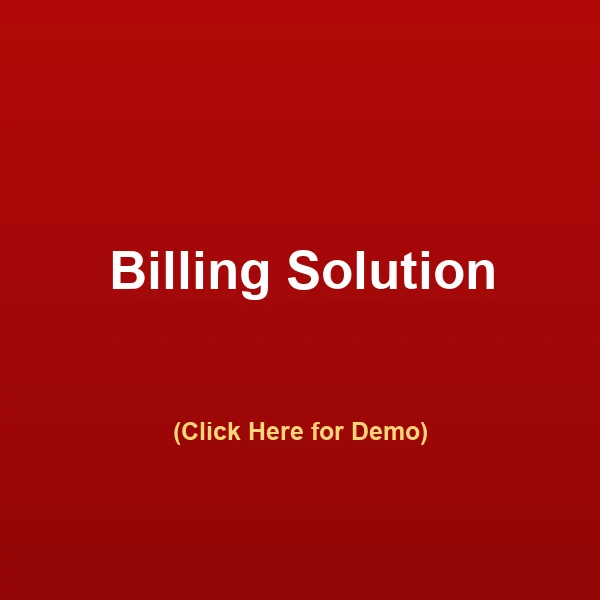 Billing Solution — click for live demo