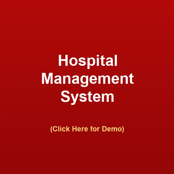 Hospital Management System — click for live demo