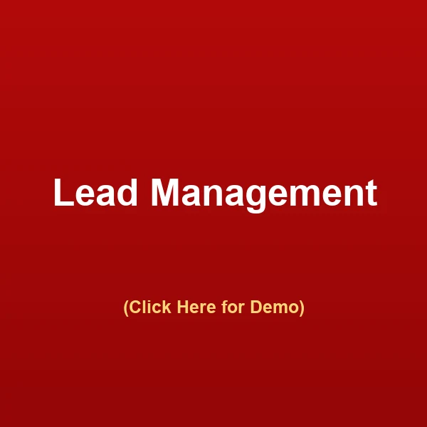 Lead Management — click for live demo
