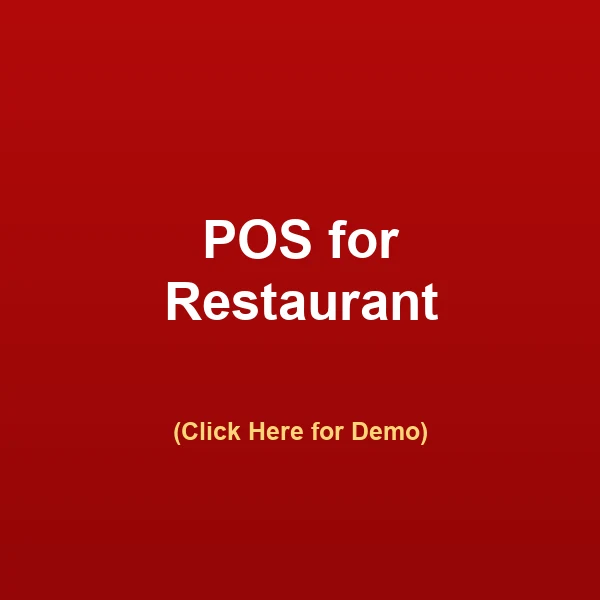POS for Restaurant — click for live demo