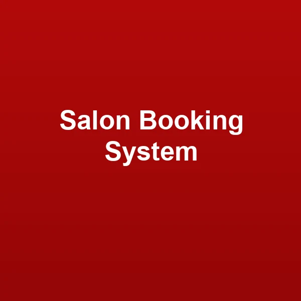 Salon Booking System