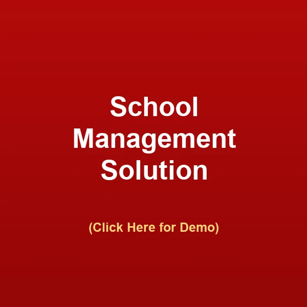 School Management Solution — click for live demo