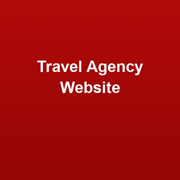 Travel Agency Website — click for live demo